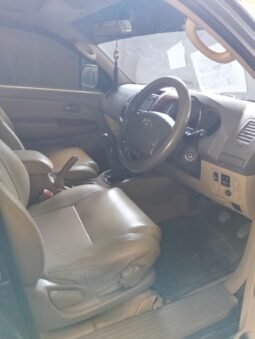 
										TOYOTA FORTUNER G DIESEL MANUAL 2010 full									